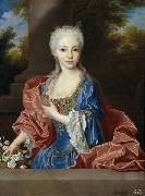 Jean Ranc Portrait of Maria Ana Victoria de Borbon oil painting on canvas